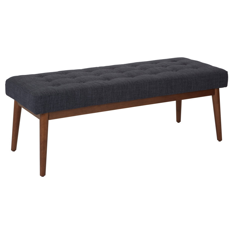 Banc rembourré Batel, Bleu marine foncé