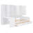 Wooden Daybed With Three Drawers, and All-in-One Cabinet, Desk and Shelves-930695619-930695616