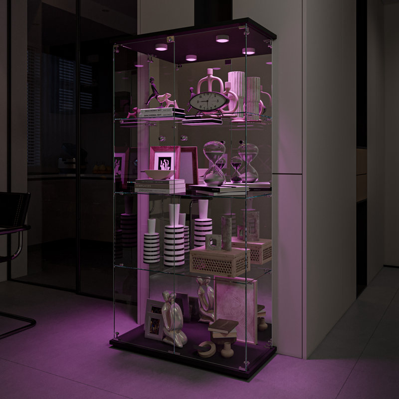 Display Cabinet, Black