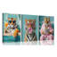 3 Piece Wrapped Canvas Print