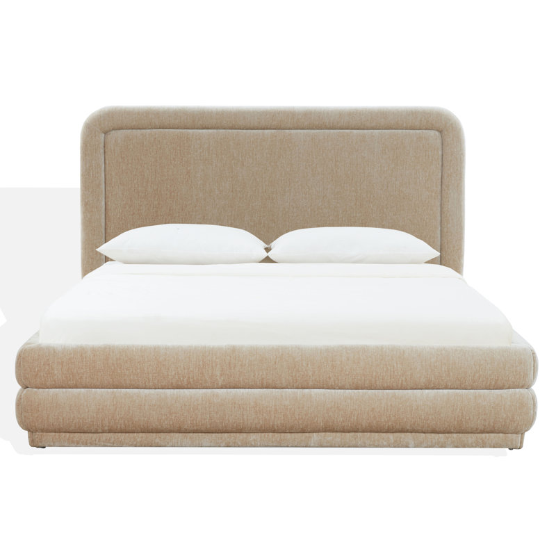 Abelina Jollie Chenille Bed, Taupe, King