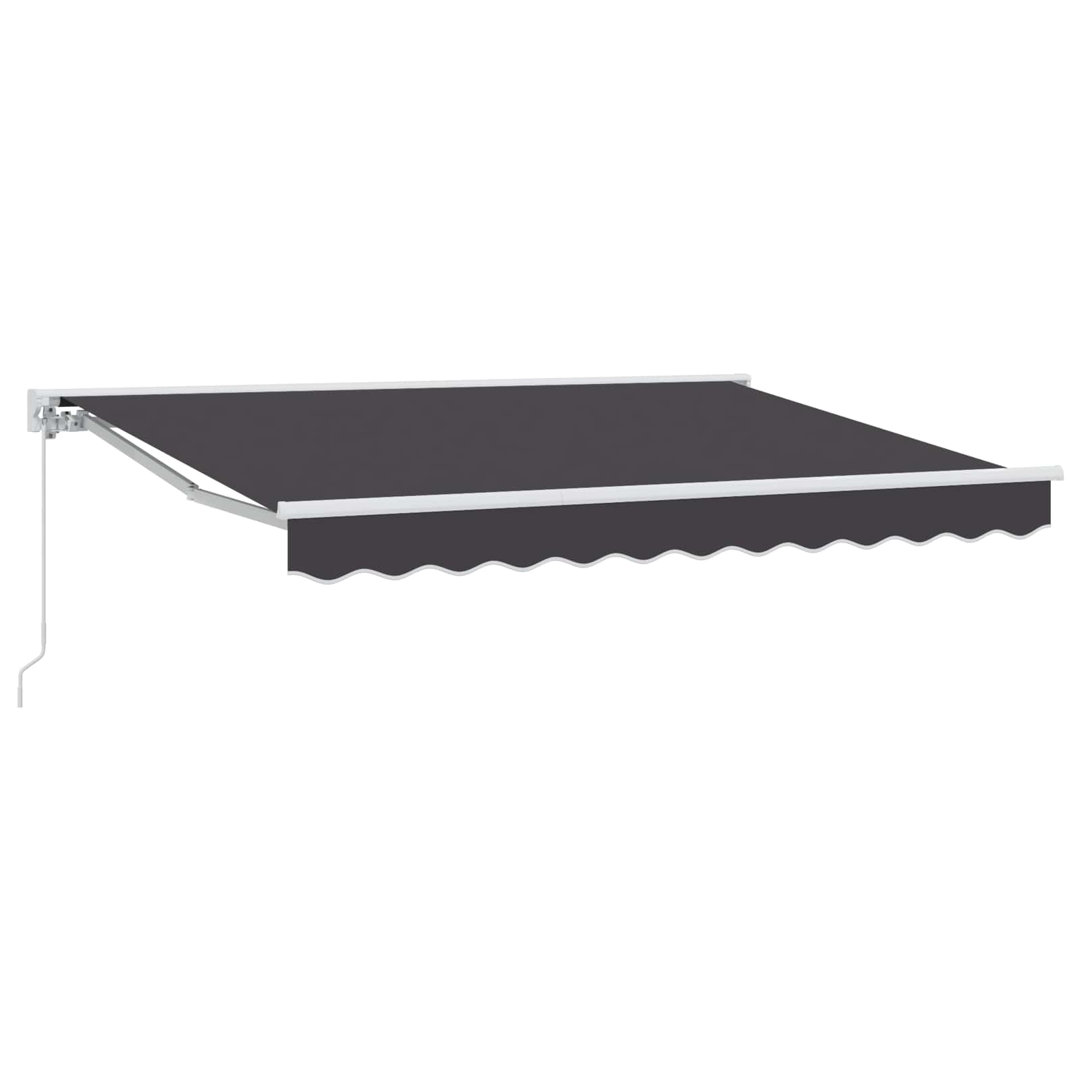 VidaXL Polyester Cover Retractable Patio Awning