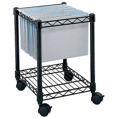 Compact Mobile File Cart