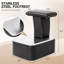 Salon Shampoo Bowl And Chair Backwash Unit With Large Porcelain Bowl