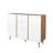 Versatile Sideboard Cabinet with Multiple Storage Options for Various Rooms