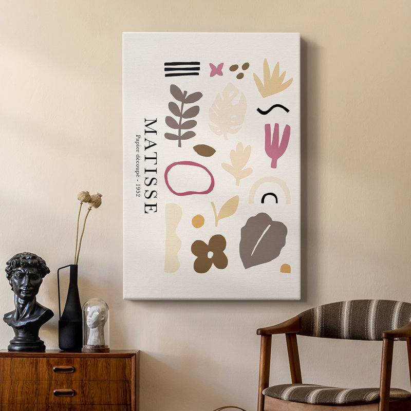 Matisse CCLXV, reproduction d'art encadrée sur mesure, galerie Cavas, H 27 po x l 18 po