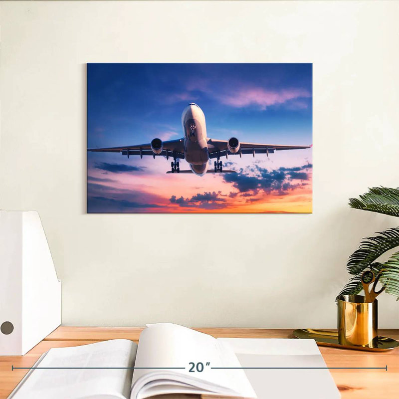 Avion Mehar Sunset, H 8 po x l 12 po