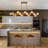 Granier 16 - Light Luxury Rectangle Globe Kitchen Island Alabaster Chandelier(Bulbs Included)