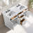 Aanayah 60" Double Bathroom Vanity Set-1902242405