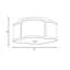 Plafonnier 3 lumières Meridian-125425003-125424997