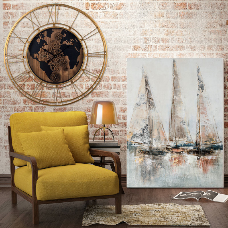 Pemberwick Metal Wall Clock