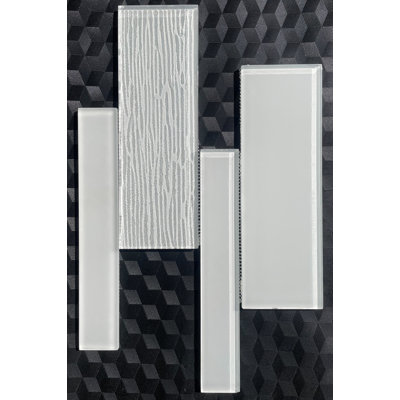 Glass Brick Joint Mosaic Wall Tile