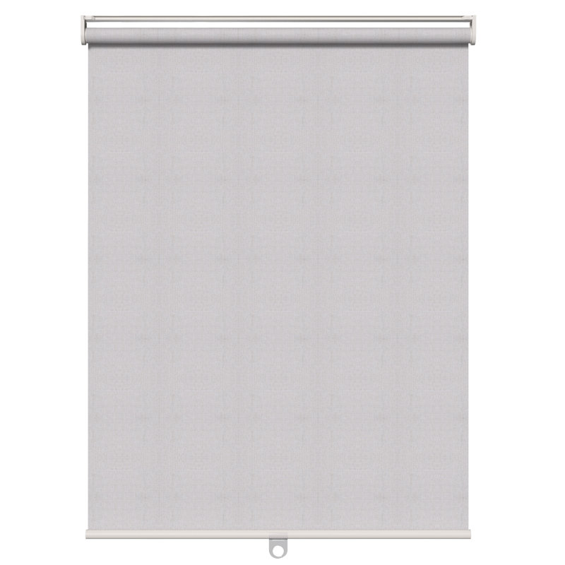 Blackout Cordless Roller Shade, Light Grey, 30"W x 72"L