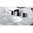 Widespread Bathroom Faucet with Drain Assembly-86634274