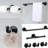 5 - Piece Bathroom Hardware Set