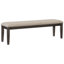 Desere 100% Polyester Upholstered Bench