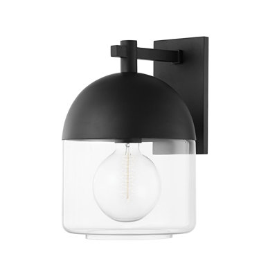 1-Light Outdoor Armed Sconce