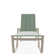 Holna Outdoor Rust-Resistant Metal Chaise Lounge