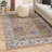 Weingartner Performance Mustard Yellow/Ivory/Blue Rug-1485024797