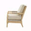 Chaise avec accoudoirs d'appoint