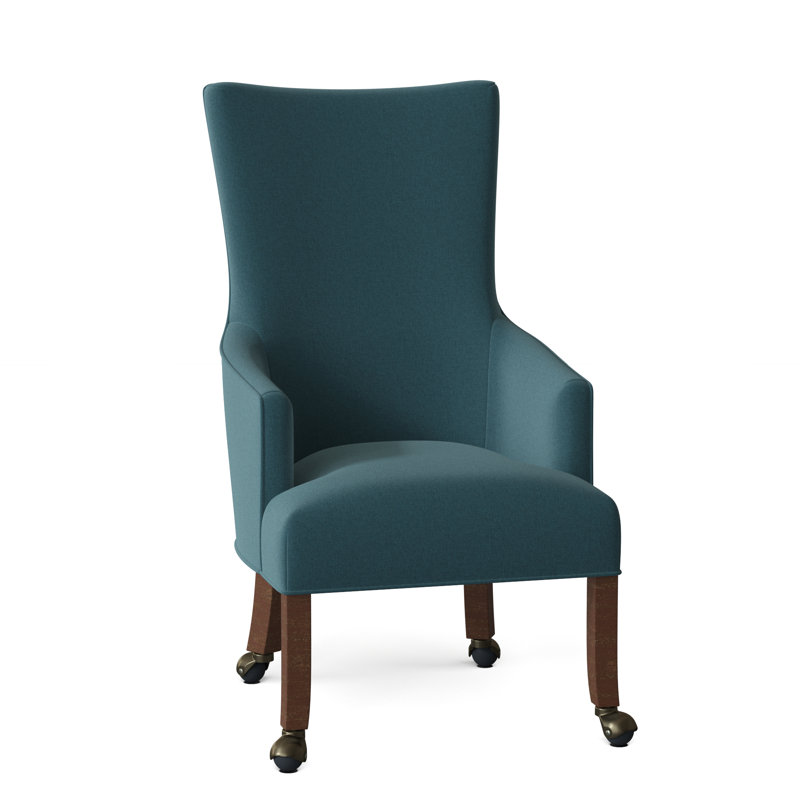 Fauteuil de 24,5 po de largeur Lawerence, 9508 fumée, Noyer