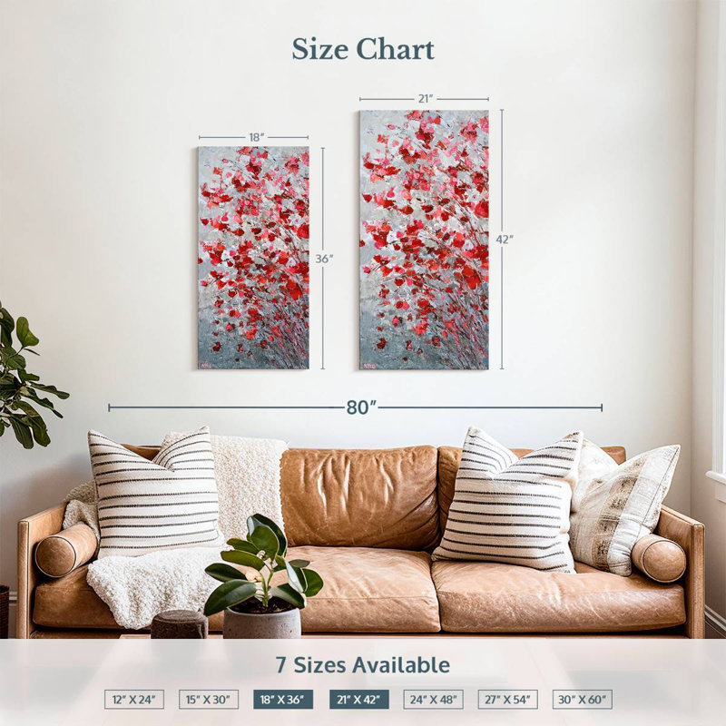 Sakura Tree I, 36" H x 18" W