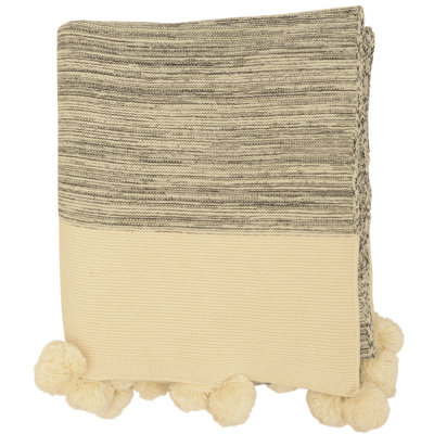 Knitted Throw Blanket