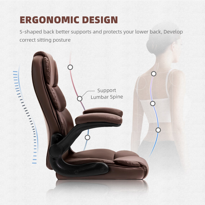 Fauteuil de direction, Brun