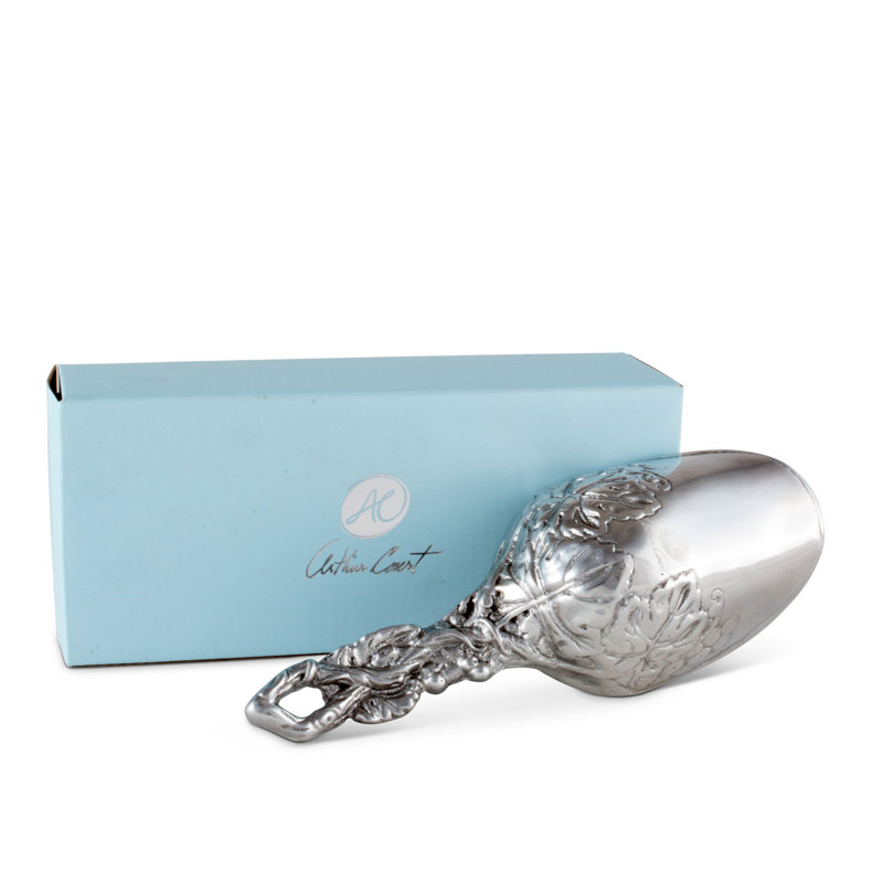 Arthur Court Designs Grape Pattern Ice Scoop