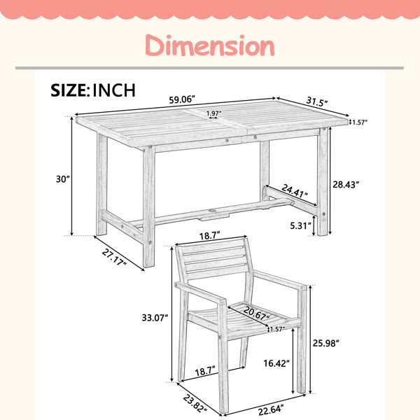 Dimensions du produit