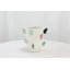 Grand vase décoratif papillon en céramique Cole et gris avec accents multicolores