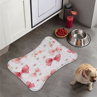 Élégant tapis floral - 1 pièce