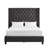 Kaster Tufted Upholstered Low Profile Platform Standard Bed-1540001621-1540001619