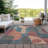 Machine Washable Indoor/Outdoor Xhevrie Sage Rug-1616224449