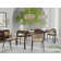 Aria Solid Wood Base Dining Table