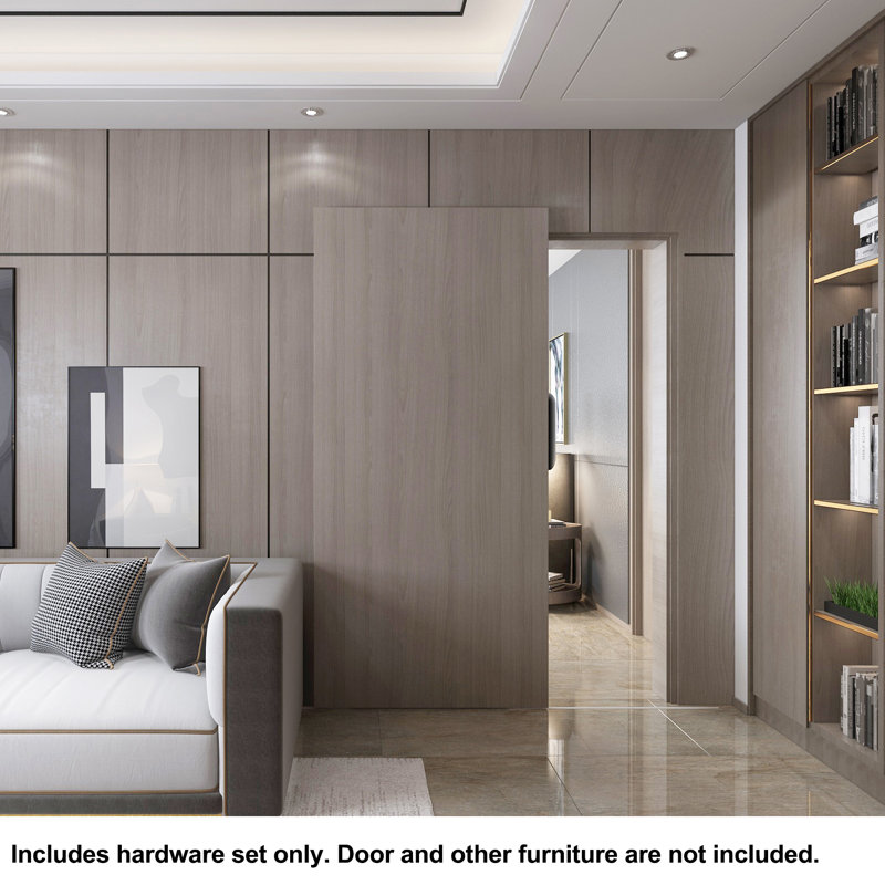 Sliding Standard Single Track Barn Door Hardware Kit
