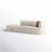 Tov Furniture Fickle Cream Boucle 2-Piece Chaise Modular RAF Sofa-69723424