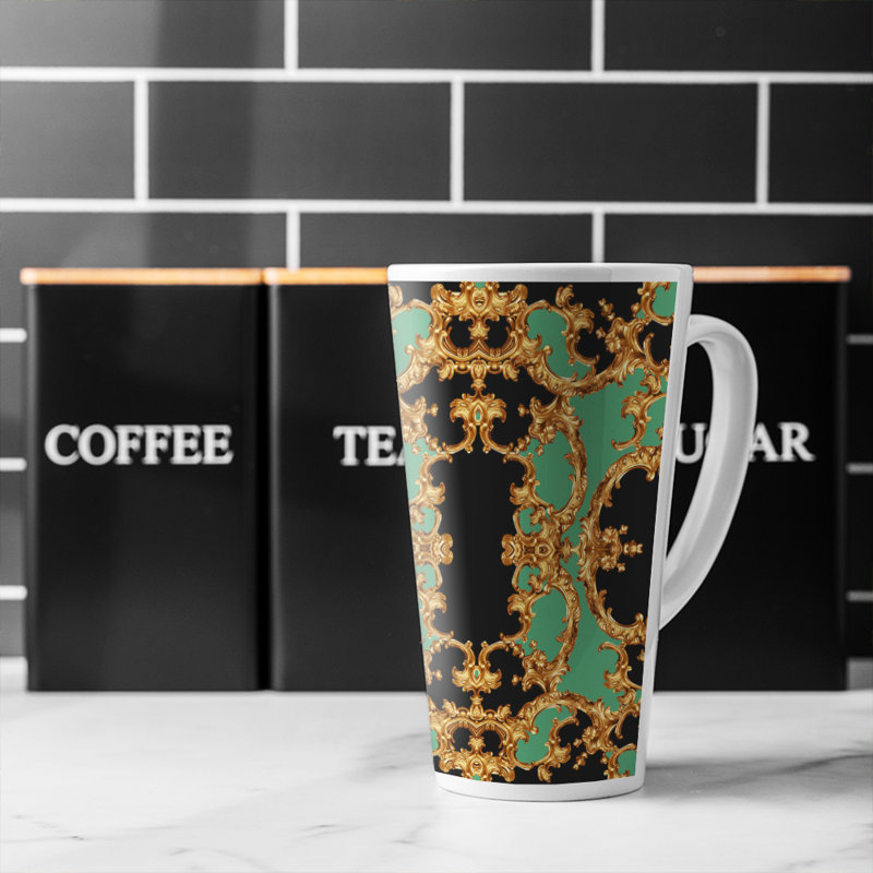 Baroque Latte Mug