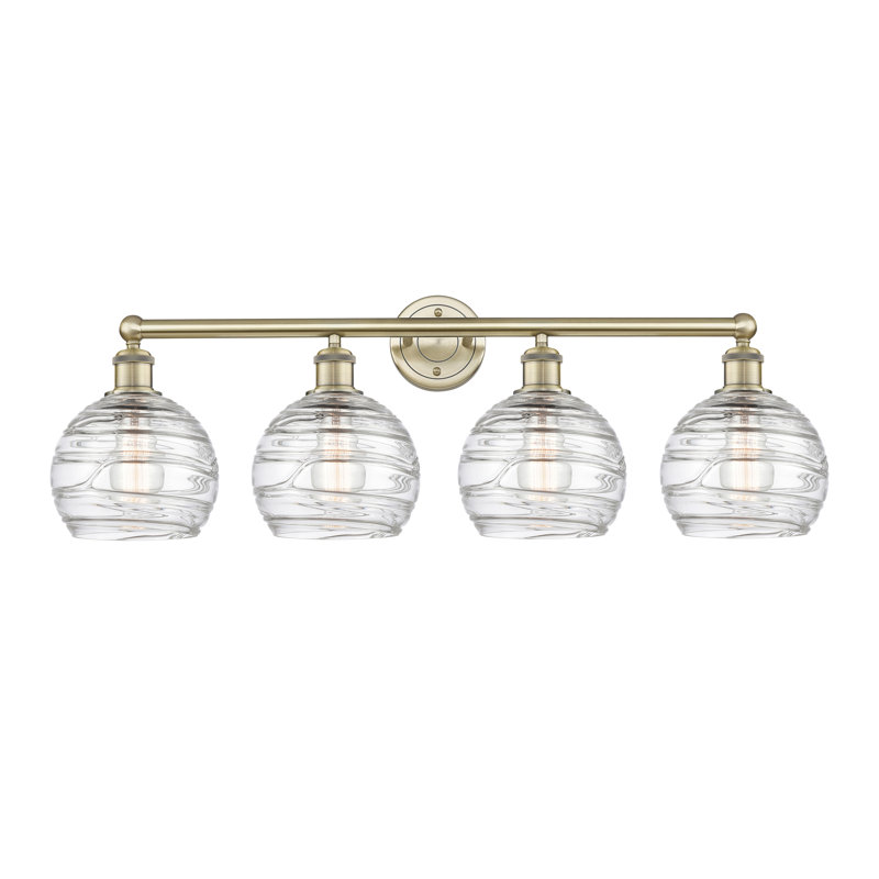 Essex 4 - Light Dimmable Vanity Light, Antique Brass