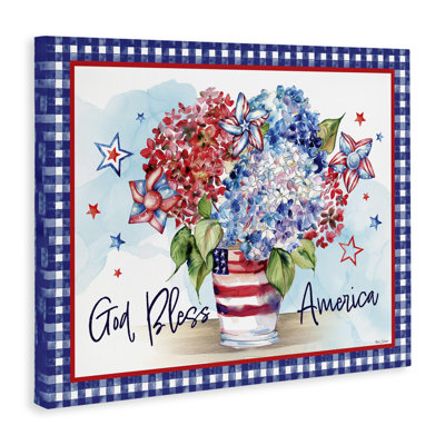 «God Bless America», toile par Nicole DeCamp