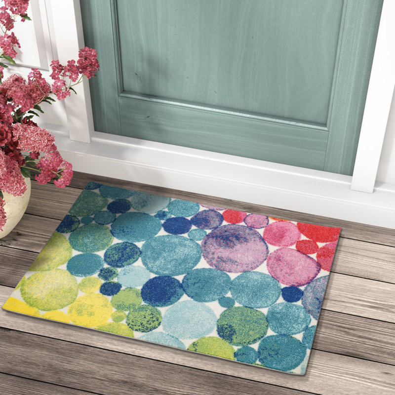 Tapis d'extérieur multicolores SUNSHINE, Rectangle 2 pi x 3 pi