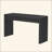Rustic Console Table With 3 Fluted Drawers - Solid Wood Veneer Entryway Table Featuring Natural Wood Grain For Living Room, Hallway-986705045