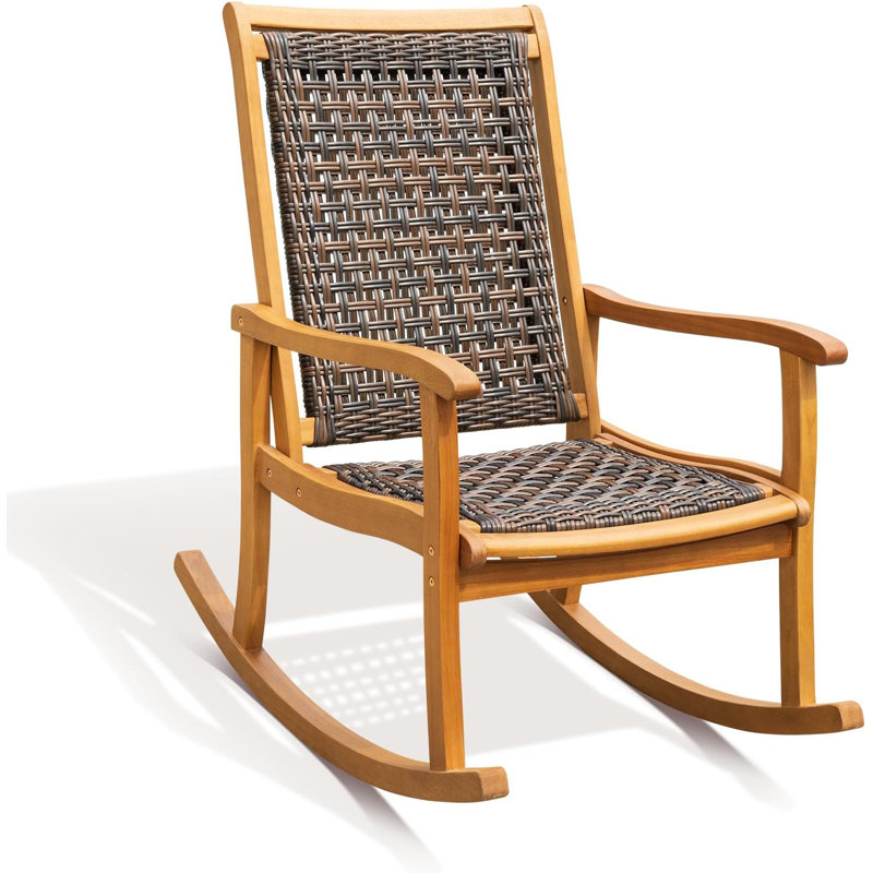 Arro Outdoor Wood Rocking Chair