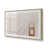 Brushed Gold Framed