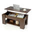 Table basse à plateau relevable avec rangement