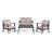 4PC PE WICKER SET (KD)