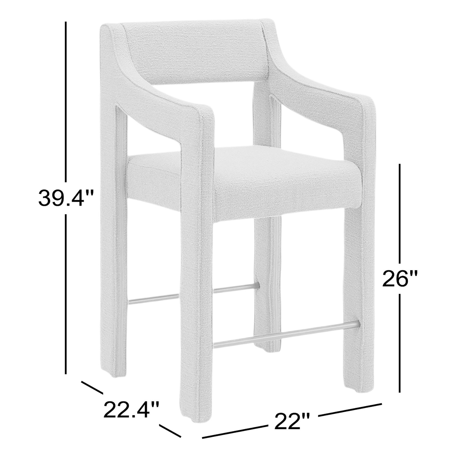 Deanna Counter Stool, Brown