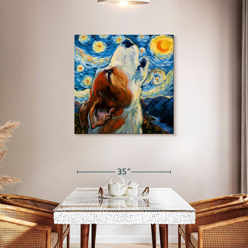 Brampt Sing, 36'' H x 36'' W