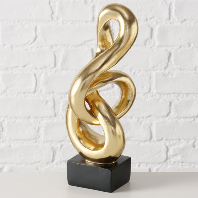 Abstract Knot Sculpture, 11.5 Inches