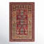 Laughlin Wool Oriental Area Rug in Red/Beige-2022945223
